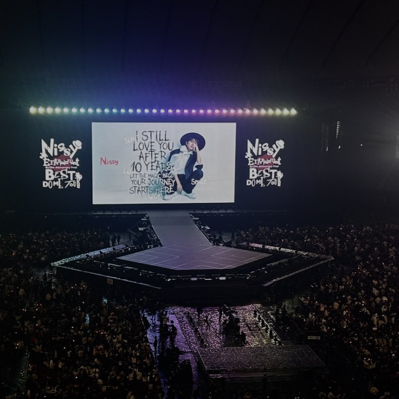 24____miy's tweet photo. 2025.2.20

私の人生に現れてくれてありがとう
ずっと走り続けてくれてありがとう
幸せもらってばかりで感謝してもしきれません

nissyのこと一生分愛してます😭😭😭

 #Nissy_Re10th_東京 
 #NissyEntertainment 
 #東京ドーム https://t.co/lQhUUgWVsG