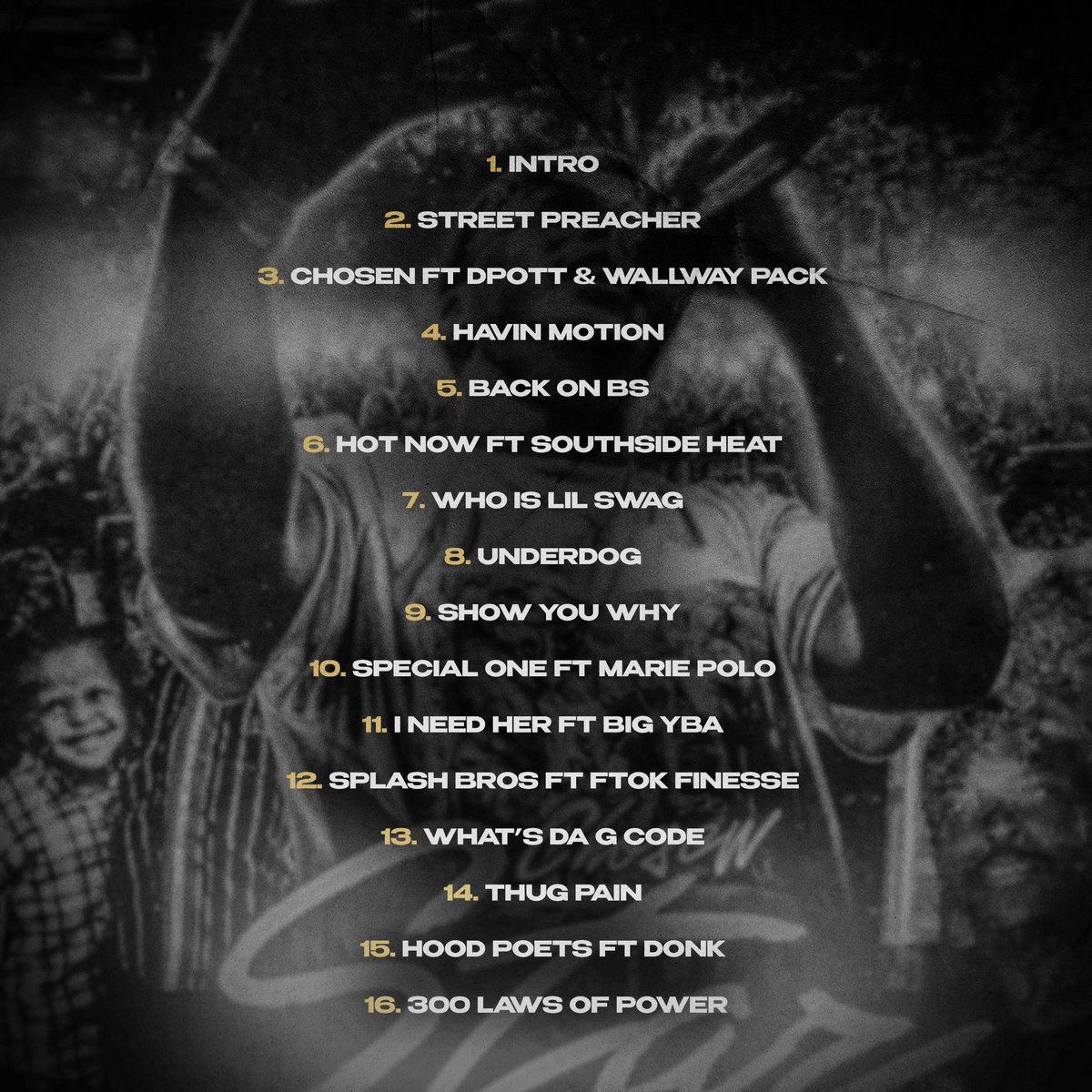 LilSwag1600's tweet photo. CHOSEN STAR 🌟 OUT NOW ON ALL PLATFORMS❕ https://t.co/s9GTBPXvai LETS GET IT ⌛️

THIS ONE FOR DA TRENCHES 🏚️ IM BRINGING DA 🏆 BACK THERE🤧 COMMENT YALL REVIEWS ⬇️

EVERYBODY THAT’S FUCKIN WIT IT PUT IT AS YO PROFILE PIC ⭐️ I APPRECIATE IT LOVE YALL 2 DEATH 🖤 https://t.co/b4eM3Ustu2