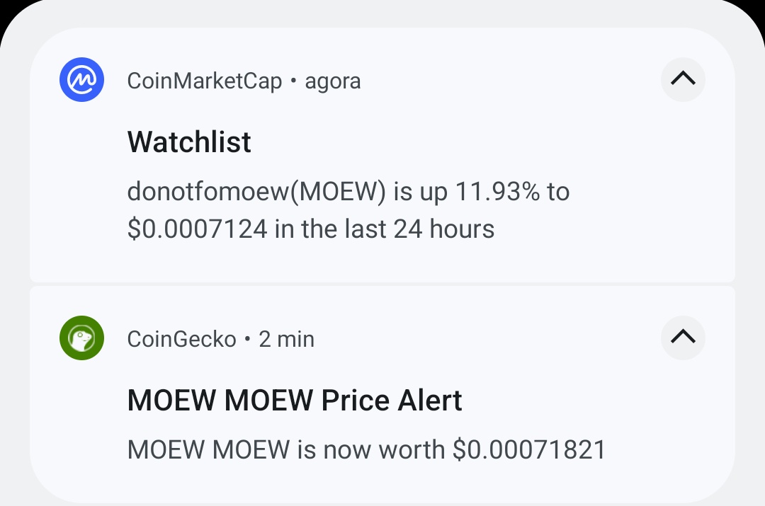 TonCryptoWeb3's tweet photo. ๐ $MOEW gang we're mooning! ๐ Diamond paws + AI tech + @BitgetWallet ecosystem = Infinite potential ๐ค๐ฑ WAGMI fam! Keep HODLing strong ๐ #MEOWish ๐ฅ https://t.co/lUPPCRkAil