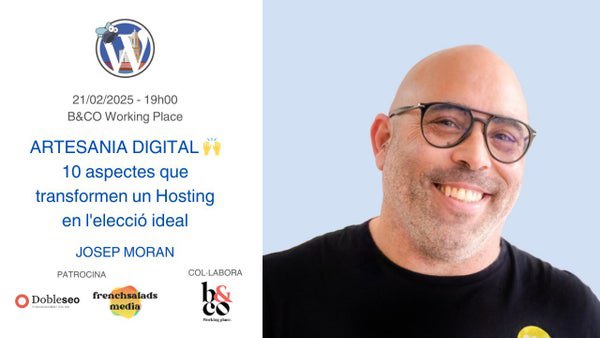 Xevi Sañé (@xevi1705) on Twitter photo 🧨Avui hi ha Meetup de <a href="/wpgirona/">Girona WordPress Meetup</a> 🍻
En <a href="/_JosepMoran_/">Josep Morán</a> ens explicarà com va passar de fuster a especialista en hosting per #WordPress. Coneixerem una història apassionant amb l’excusa d’ensenyar-nos els "10 aspectes que transformen un Hosting en l'elecció ideal".
📍Lloc: B&Co 🧨Avui hi ha Meetup de <a href="/wpgirona/">Girona WordPress Meetup</a> 🍻
En <a href="/_JosepMoran_/">Josep Morán</a> ens explicarà com va passar de fuster a especialista en hosting per #WordPress. Coneixerem una història apassionant amb l’excusa d’ensenyar-nos els "10 aspectes que transformen un Hosting en l'elecció ideal".
📍Lloc: B&Co