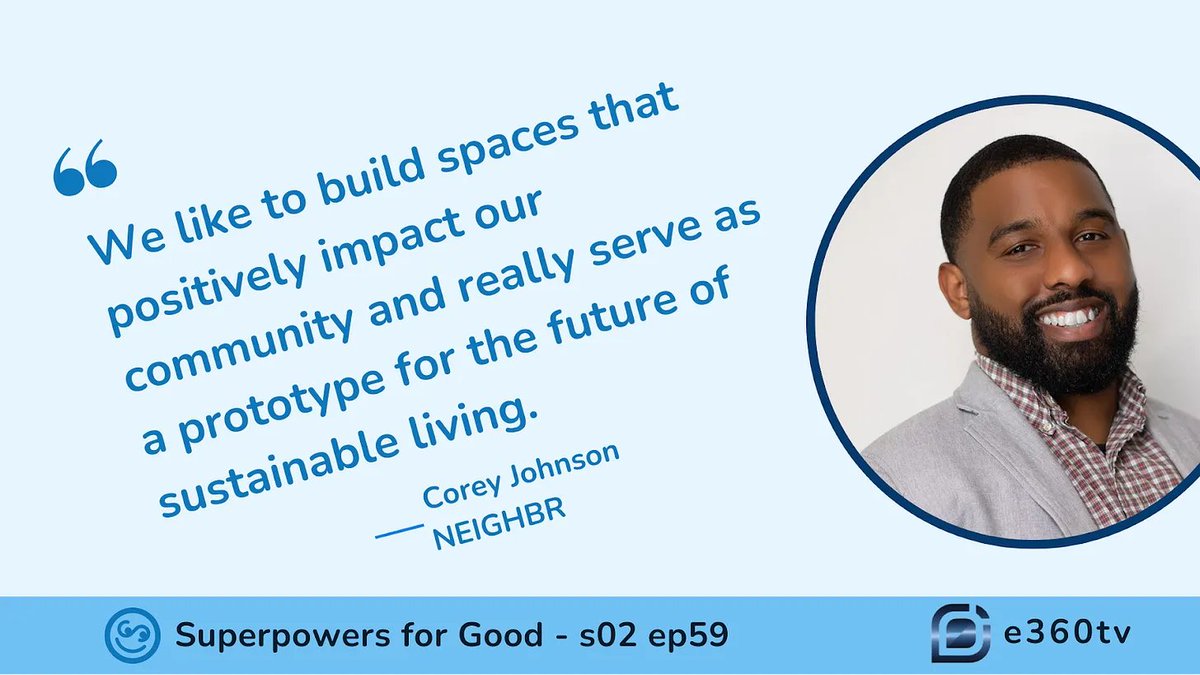 Sustainable living meets affordability!

Corey Johnson’s NEIGHBR is redefining housing with eco-villages, tiny homes, on-site farming &amp; renewable energy.

Through crowdfunding on FundingHope, everyday investors can be part of the movement!

superpowers4good.com/p/neighbrs-bol…