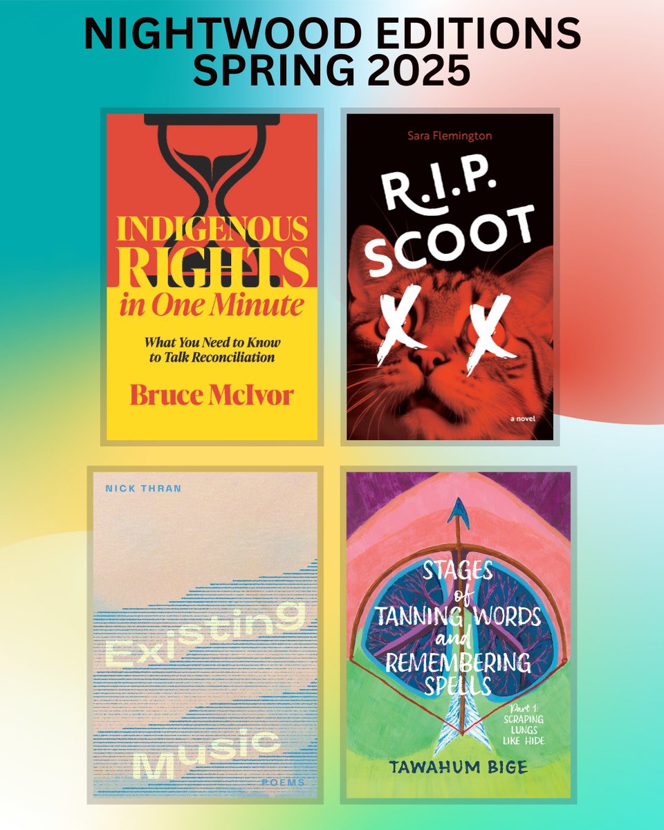 We're pleased to present Nightwood's spring line-up of titles!