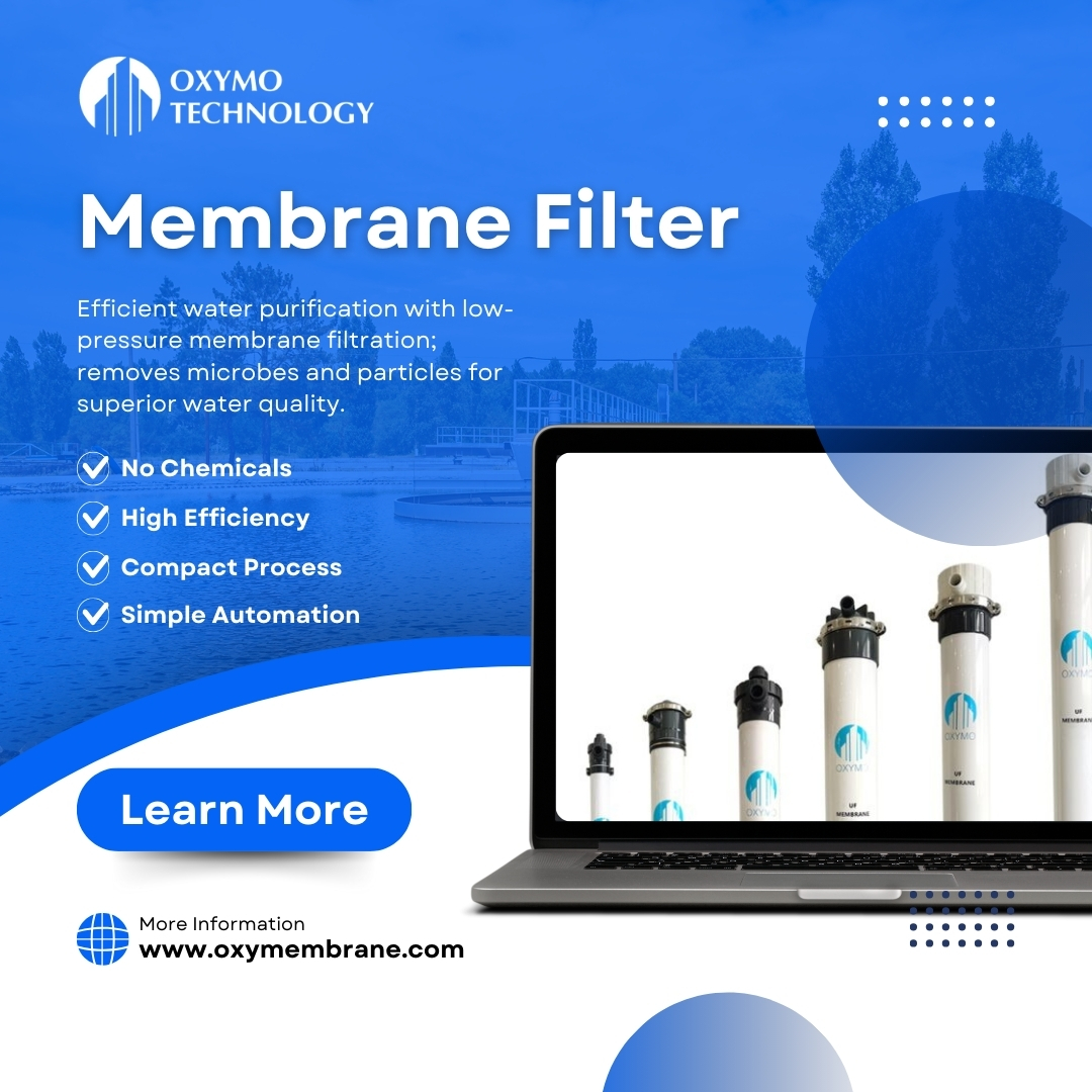 OxymoTechnology's tweet image. Experience superior water filtration with our membrane filter technology. 

For inquiries:
📞 +86-13006353124
🌐 oxymembrane.com
📧 wendy@oxymembrane.com

#MembraneFilter #WaterFiltration #CleanWaterTechnology #MicrobialRemoval #EfficientWater #SustainableSolutions