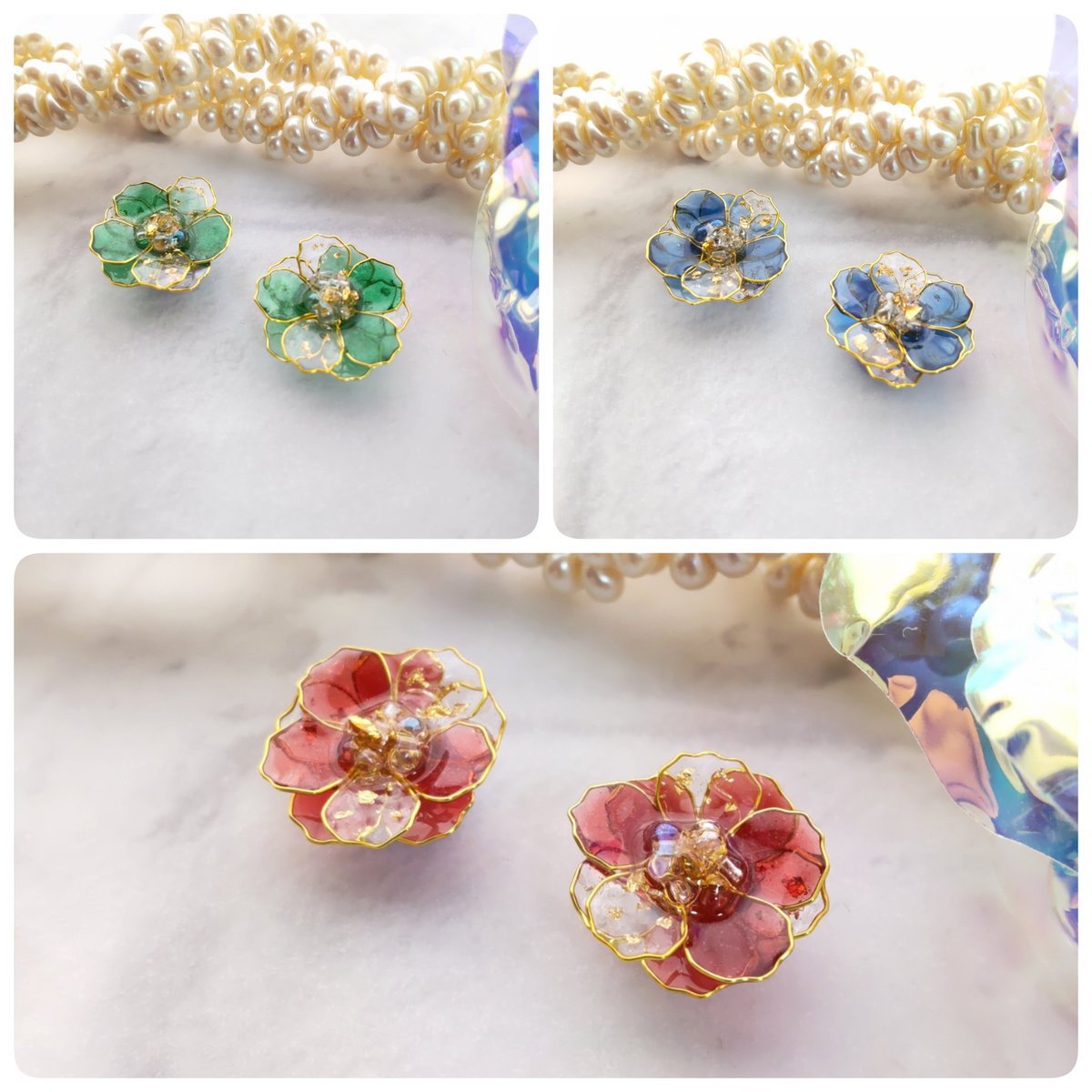 本日21時よりカート🛒OPEN❀

❀桜にゃんこ　3きょうだい
❀スイーツにゃんこ　チョコ&amp;ボンボン
❀推しカラーアクセサリー　3カラー

です❀
よろしくお願いいたします(◍´˘`◍)😺

minne 
minne.com/@wizu-11

#猫の日 
#ハンドメイドアクセサリー