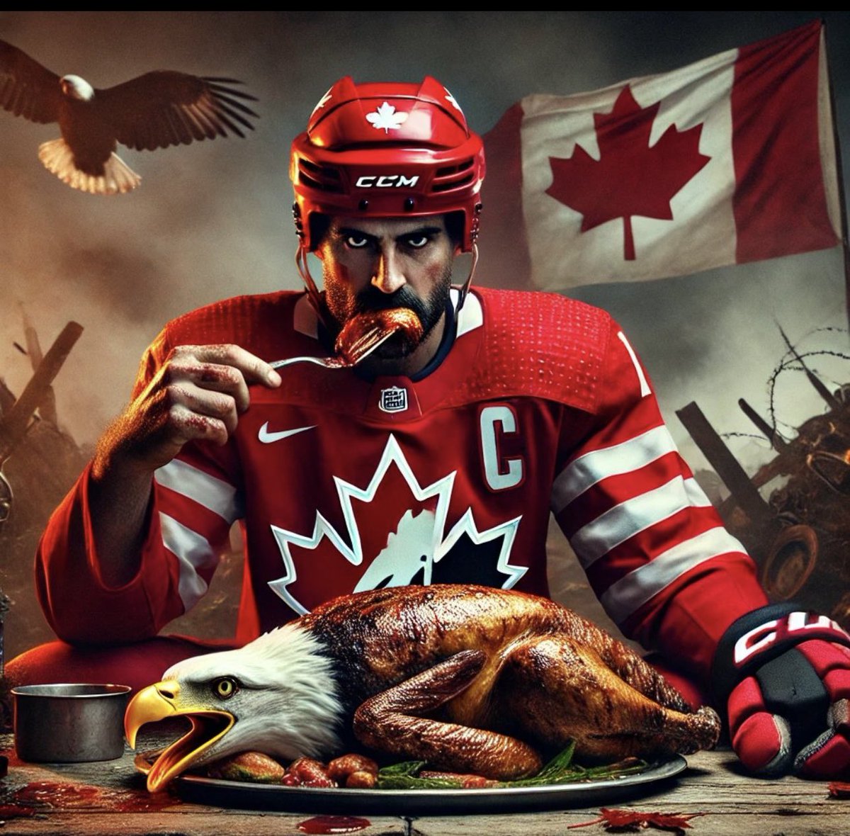 jerwilk's tweet photo. @matthewiwanyk @realDonaldTrump Congrats on becoming the 11th Canadian province! 🇨🇦 @realDonaldTrump https://t.co/NXXFi8V4bD