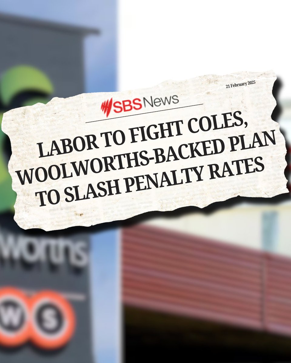 Imagine giving up time with your loved ones for work—only to be told you’ll be earning less while Coles and Woolies rake in billions.

That’s exactly what’s happening. Big retailers are gutting your pay, and Peter Dutton’s handing them the axe.

Dutton has voted eight times in