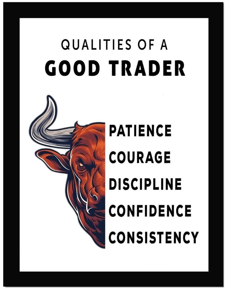 BuzzingstockH's tweet image. QUALITIES OF A GOOD TRADER 🏆

✅Patience
✅Consistency

Master these, and success will follow. Keep refining your edge! 🔥

🩷 Like &amp;amp; 🔁 Share Knowledge with all.

#Trading #TraderMindset #WinningMindset