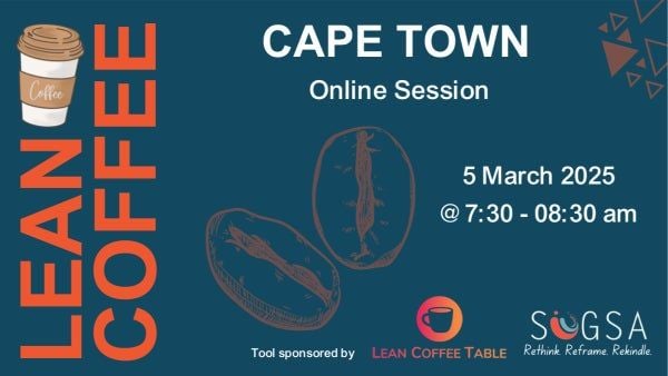 Join us for a unique and engaging experience with our Lean Coffee Online sessions! 

This is a great opportunity to connect with like-minded individuals, share insights, and explore various topics in a flexible and open format. 

RSVP now: buff.ly/3QpTKkF