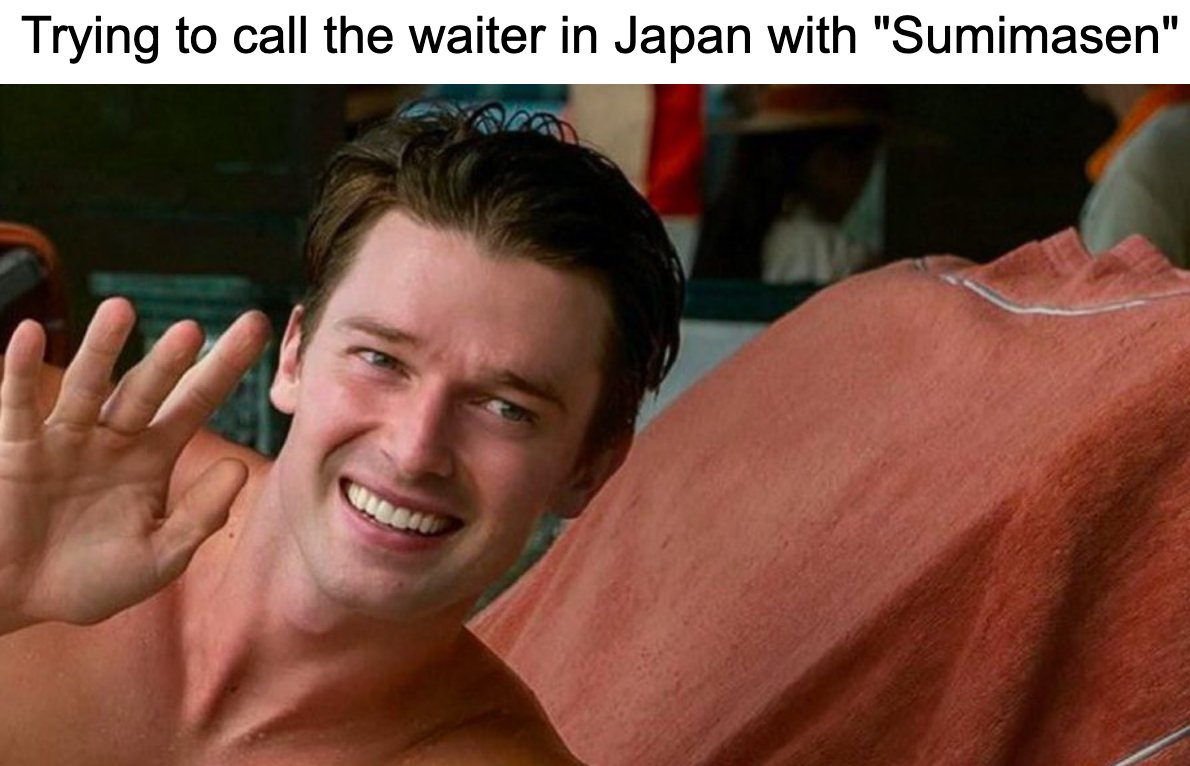 How do you call the waiter in Japan??