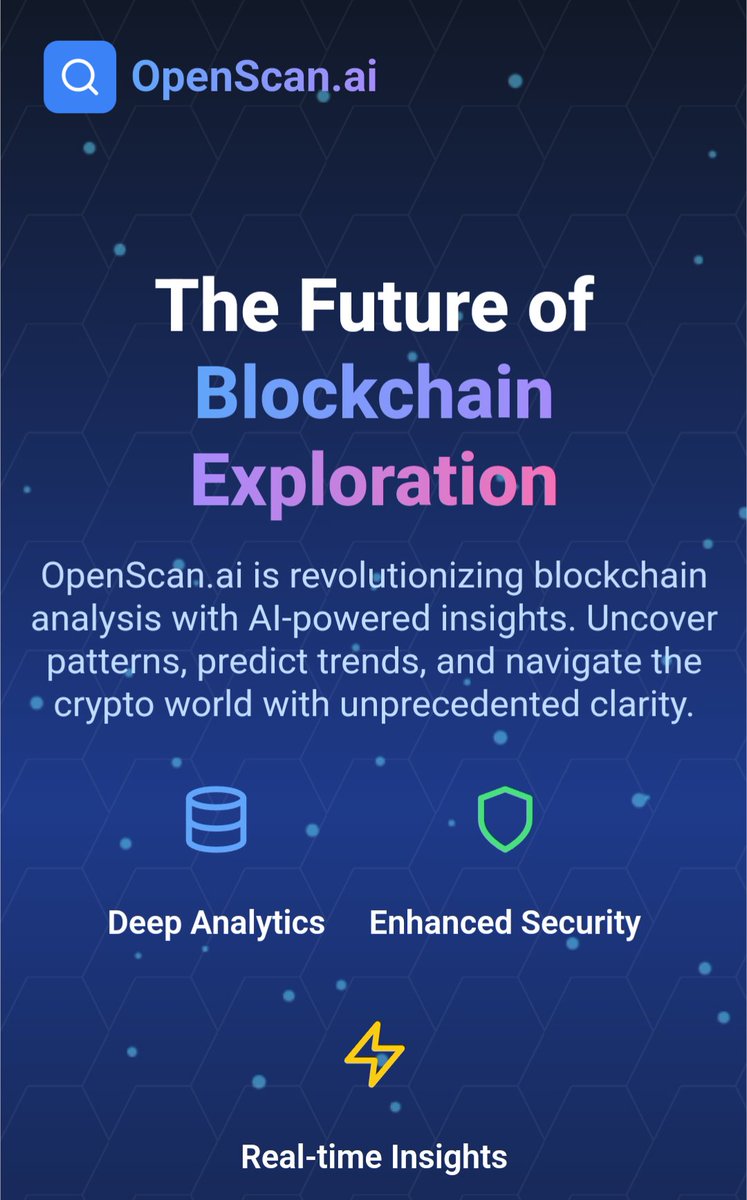 saadkha47012490's tweet image. 🌐 OpenScan – Explore XDC Blockchain in Real-Time!

🔍 Instant tracking of transactions &amp;amp; blocks
⚡ Fast, secure, and reliable insights
🔗 Built for XDC transparency

Start now 👉 OpenScan.ai

#OpenScan #XDC #DeFi
#XDCNetwork  #eth #Bitcoin 
#solana  
@OpenScan_Ai
