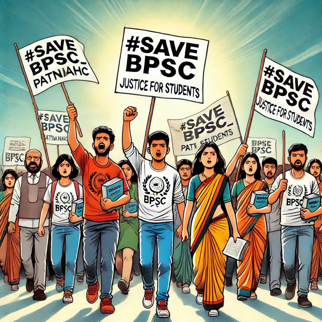 Apankajthakur's tweet photo. संघर्ष नहीं, यह युद्ध है,
बीपीएससी री-एग्जाम एक परीक्षा नहीं,
यह अधर्म पर धर्म की विजय का प्रतीक है!

#SaveBPSC_PatnaHC 
#BPSCReExamForAll #khansir https://t.co/EVRerWCGf1