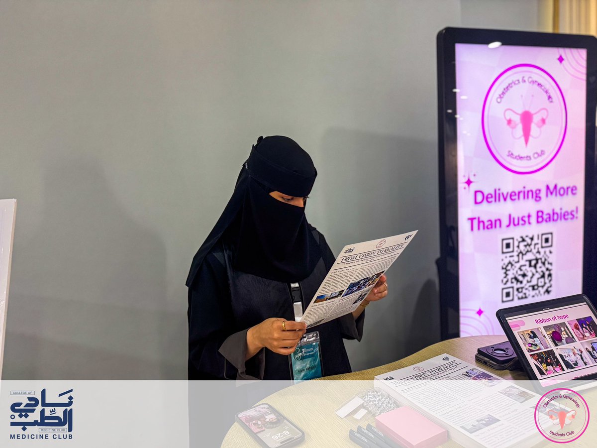 The #SSMFM2025 has just begun! and guess what? 

Our OB-GYN club members are not just attending, we’re part of the action! 🩷 

Our incredible members are volunteering, organizing, and making an impact ✨

Stop by our booth and meet the team behind the scenes! 🤩