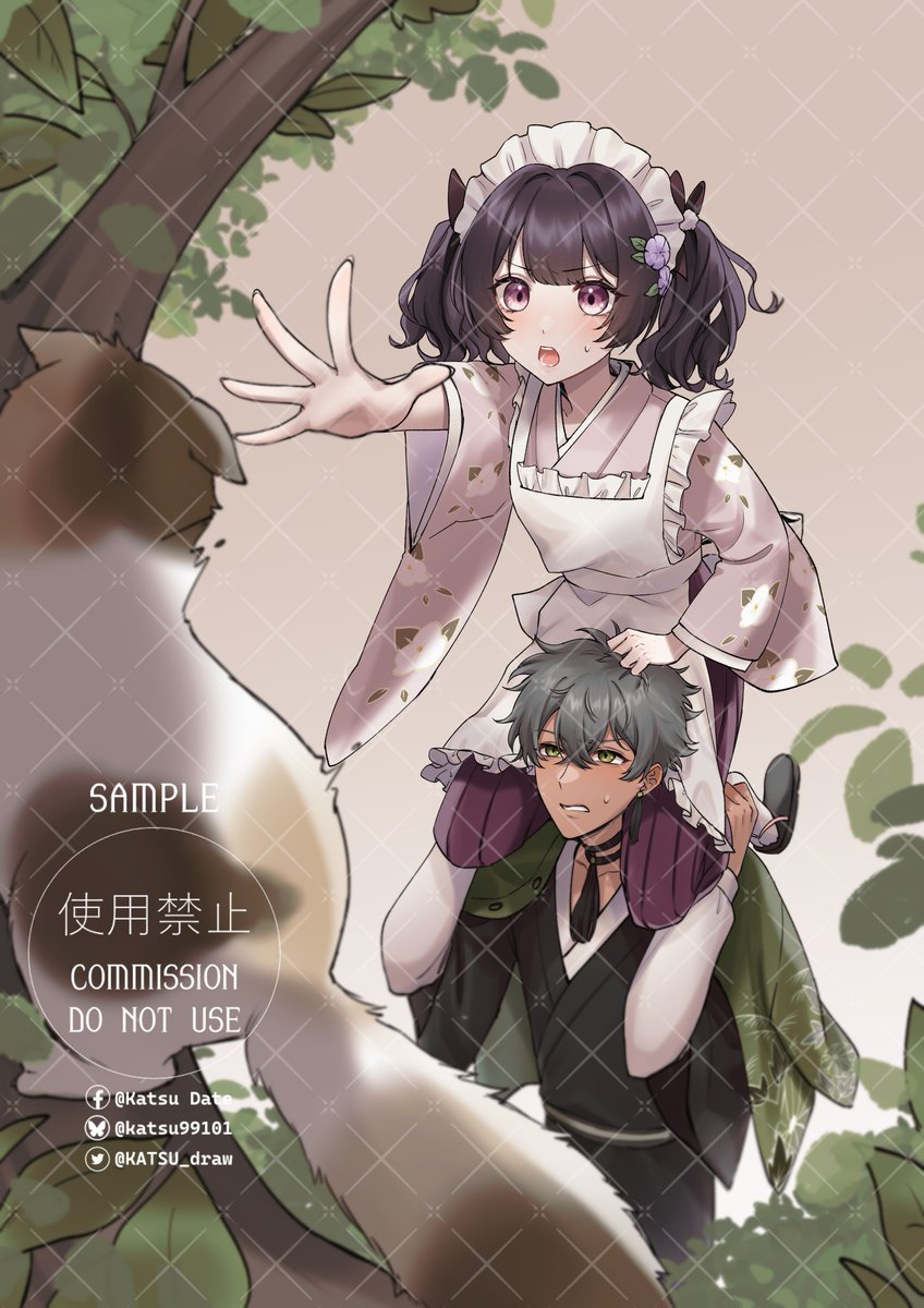 KATSU_draw's tweet photo. commission https://t.co/PO8SdIgZca