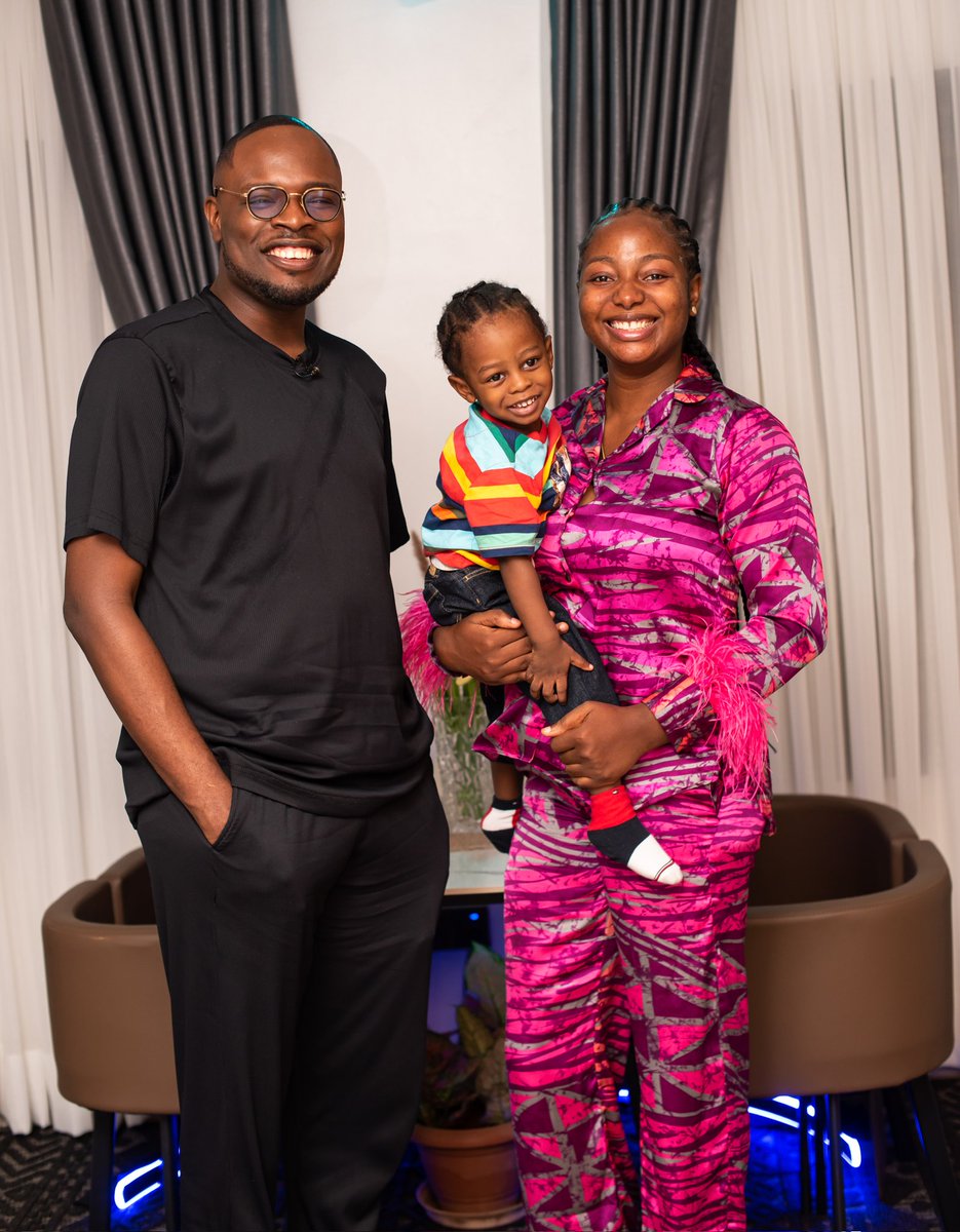 Chude's tweet photo. I said a prayer for Liam, Mohbad’s son. 

One of most joyful, most beautiful babies I ever met.  

This one was made to be a star. And no generational trauma will steal his destiny. 

Amen. https://t.co/0cSzCufIX3
