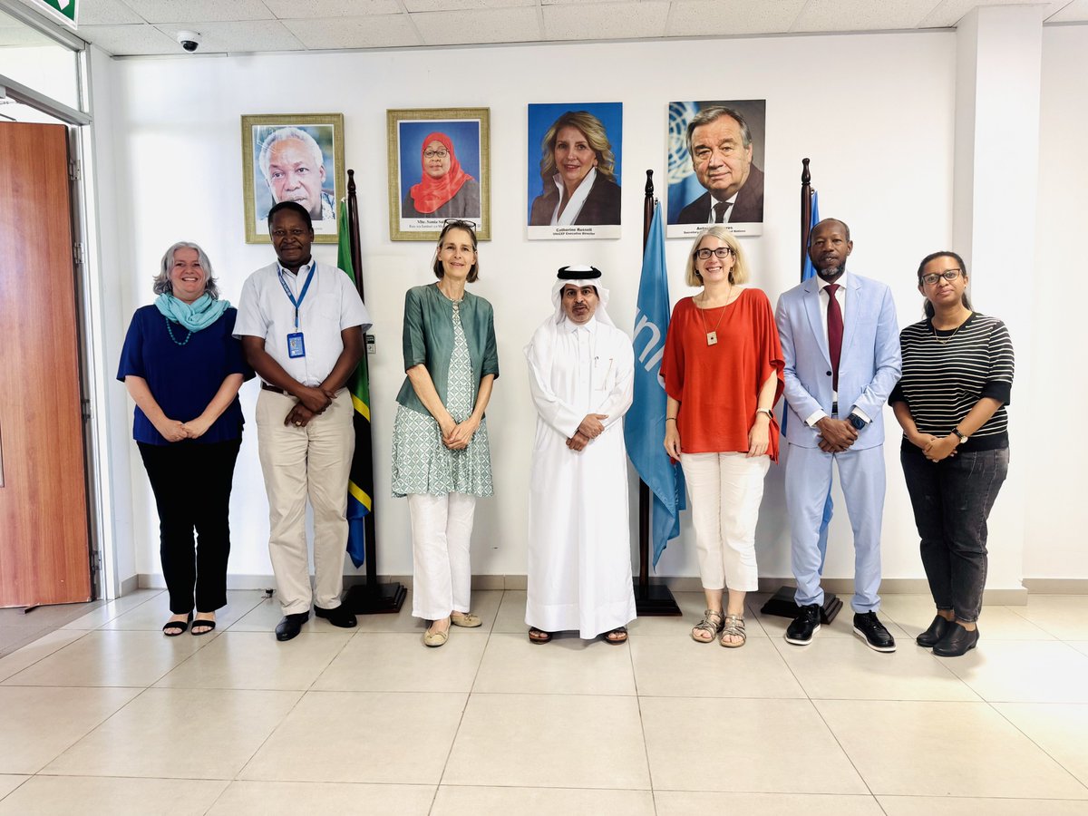 Delighted to welcome H.E. Ambassador of the State of Qatar to Tanzania, Mr. Fahad Rashid Al Marekhi! A great exchange on key areas of collaboration, including our strong partnership with <a href="/EAA_Foundation/">Education Above All Foundation</a> to ensure out-of-school children across Tanzania have access to quality