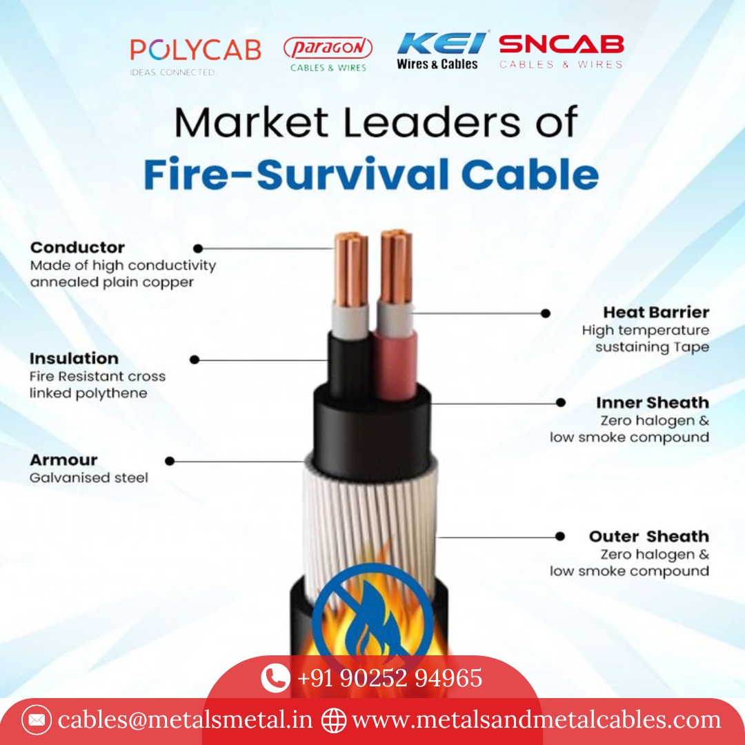 HarishKuma84134's tweet image. Powering industries with high-quality LT Cables Engineered for durability and safety. Contact us!
Metal&apos;s &amp;amp; Metal Electric Cables Pvt. Ltd. 
📩Email: cables@metalsmetal.in
📞Call: +91-90252 942965
🌐Visit: metalandmetalcables.com
#LTCables #PowerSolutions  #MadeInIndia