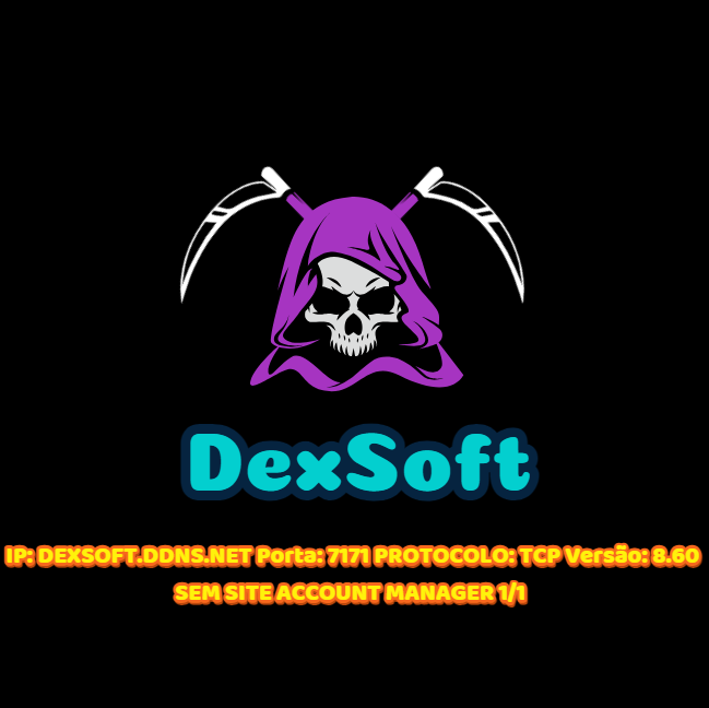 Samuel10MM's tweet image. Bora Tropa!!! 

-=[GAME:]=- - Tibia - IP: dexsoft.ddns.net - Porta: 7171 - Protocolo: TCP - Versão 8.60.  

Cria Conta Pelo Account Manager Sem Site ACCM: 1/1 

#tibia #tibiagame #tibiabr #tibiabrasil #tibiagirls #tibiaglobal #tibiaaddicts #cipsoft #tibialife #tibiaots