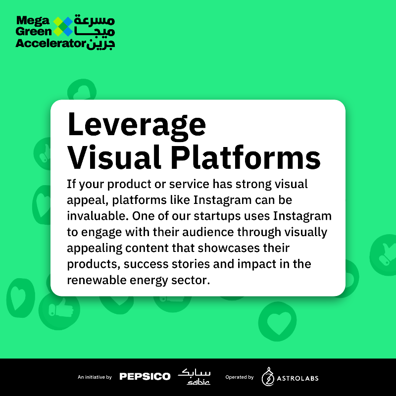 MGA_MENA's tweet photo. 💡 Social media strategy matters! Discover how #MGA Cohort 1 startups navigate digital platforms to reach their audience. #MGAInsights
