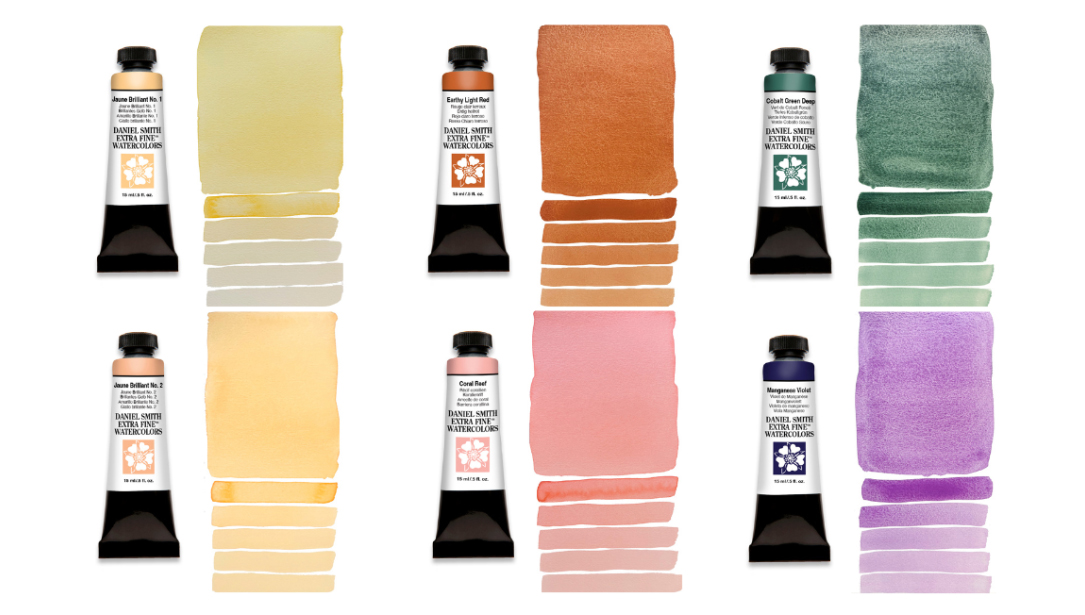 シリーズ2]ダニエル・スミス 透明水彩 絵の具 小分け バラ売り可