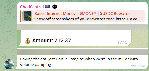 Based Internet Money | $MONEY | $USDC Rewards tweet media