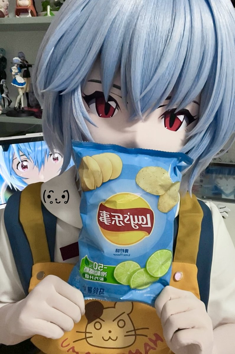 "今天，也很想你"✨
#kigurumi #着ぐるみ #cosplay #Evangelion  #ayanamirei #绫波レイ