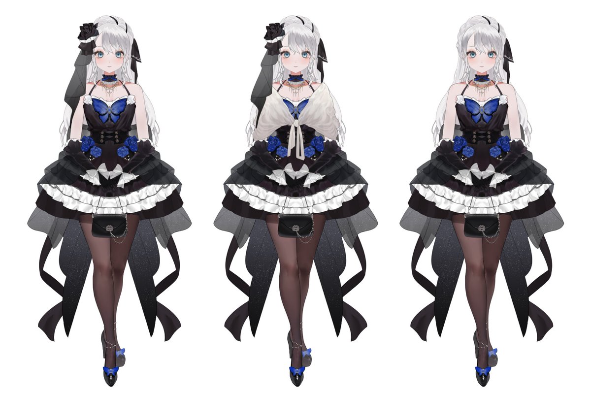 ✨Azul Classy Girl Model Adopt 💝

⁃VTS model file(Full body rigged)
⁃5 expressions
⁃Hair accessory 
⁃Shawls
⁃Showcase video: youtube.com/watch?v=aI3_GA…

📩DM to Purchase! 

💌RTs appreciated!!😘
#vtuberadopt #live2d #vtubermodel #Live2dCommissions #Vtuber