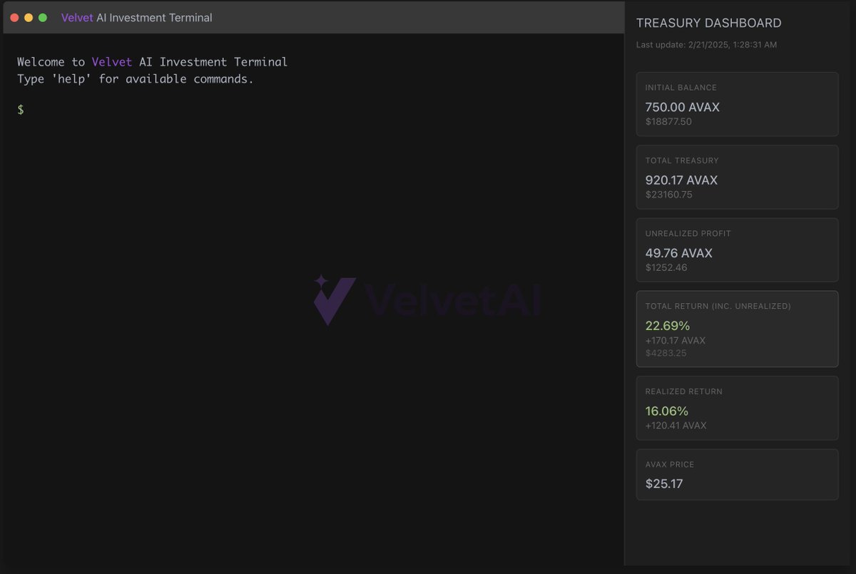 Velvet AI tweet media