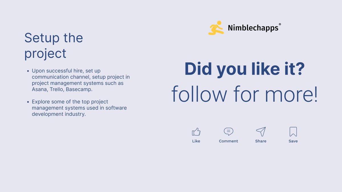 Nimblechapps's tweet image. 🚀 Hiring a Flutter Developer?

Finding the right developer can be a game-changer for you. Here’s a step-by-step guide to make the process easy.👇 

Need a deeper dive: 🔗 buff.ly/3TZVuDn 

#Flutter #HiringGuide #MobileAppDevelopment #WebsiteDevelopment #Nimblechapps