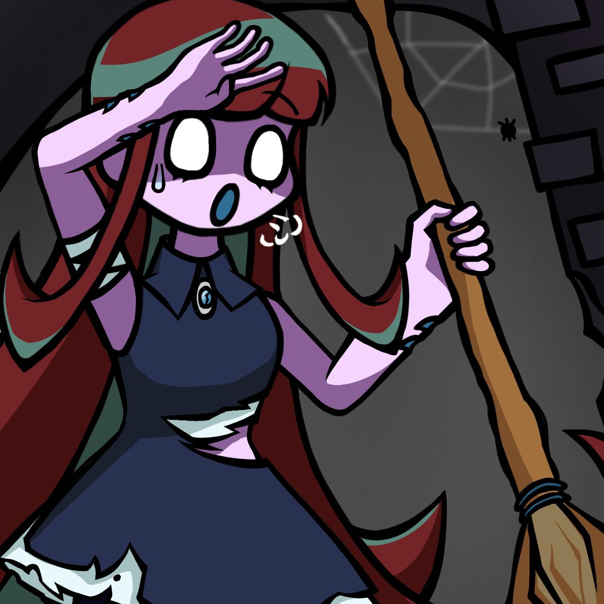 aisulimu's tweet image. お掃除リムさん

#FNF #limu #イラスト