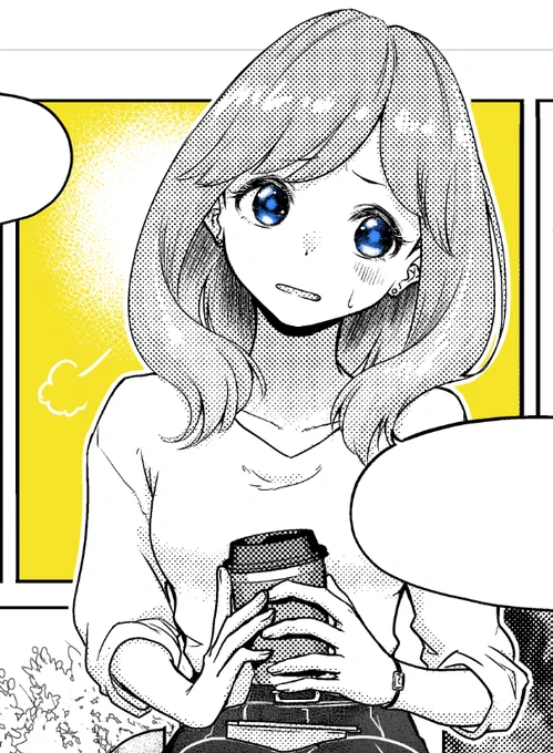 オリジナル子さんの漫画描いてるんだけどめっちゃ可愛く描けてない????????? 