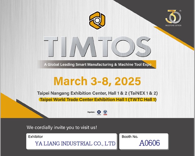 Yaliang_tw's tweet image. 🚀 Explore groundbreaking innovations and connect with industry leaders. Let&apos;s make this event unforgettable! #TIMTOS2025 #Innovation #taipei #taichung #mechanical #taiwan #magnetic #drillchuck #yaliang #best