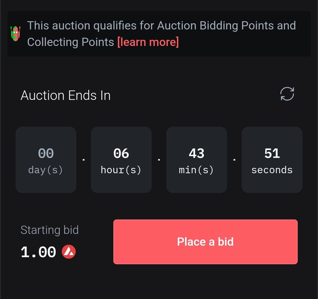 thegleamsquad's tweet image. 💜Auction Update💜
 "Nature's Hands" on @salvor_io

Starting bid: 1 $AVAX 
6 hours left

Check it out and be the first bidder👇
#NFTCommunity