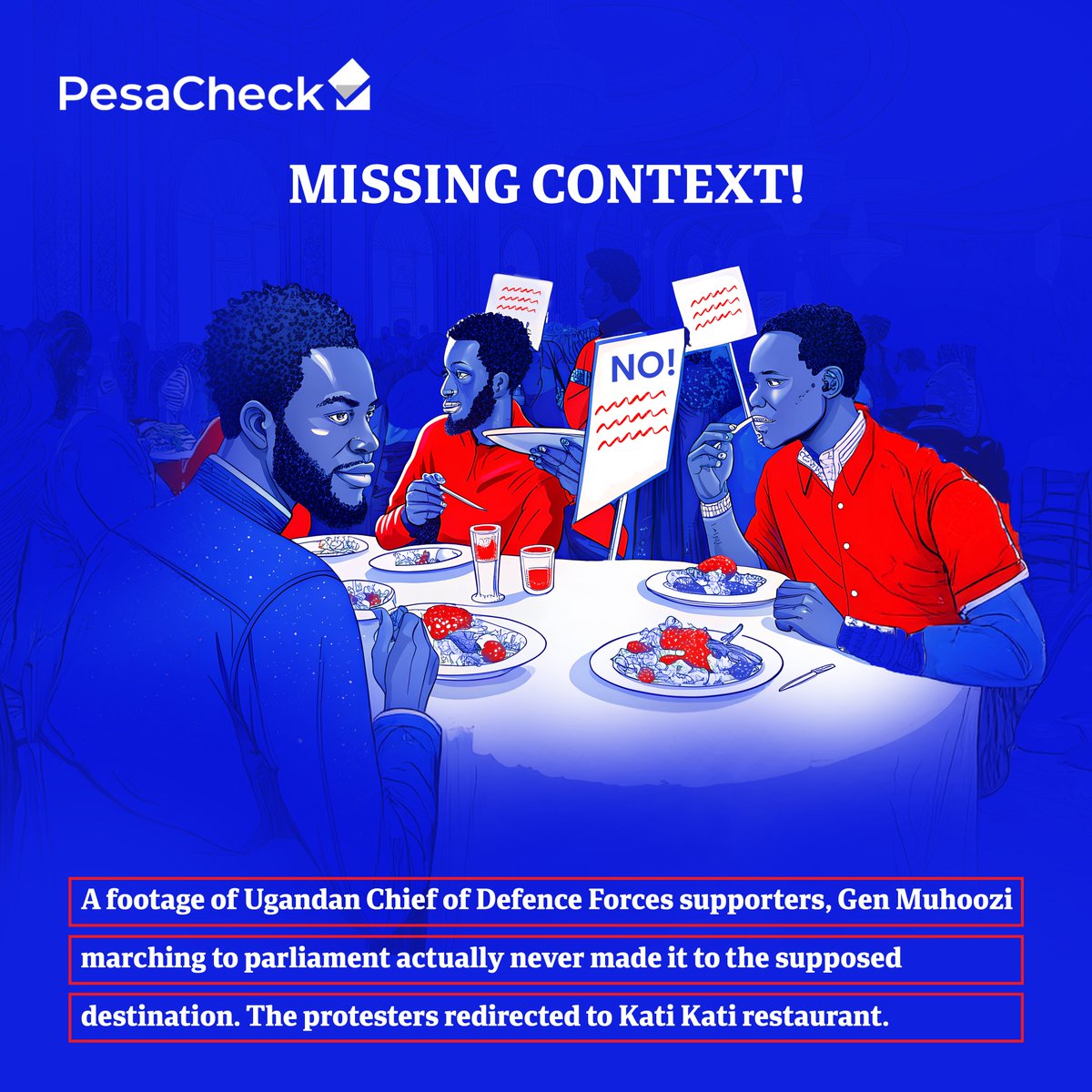 Wrong year, wrong event

That clip of 'Patriotic League of Uganda supporters marching to parliament in 2025? Not true. 

It's a 2024 protest, broadcast by NBS: bit.ly/3QkMVRE