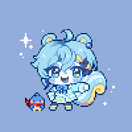 내가 좋아하는 버튜버 동숲주민화시키기✨
My favorite Vtubers with Animal crossing style✨
#pixelart #pixel #art #ドット絵 #픽셀아트 #아이네 #sen5_art