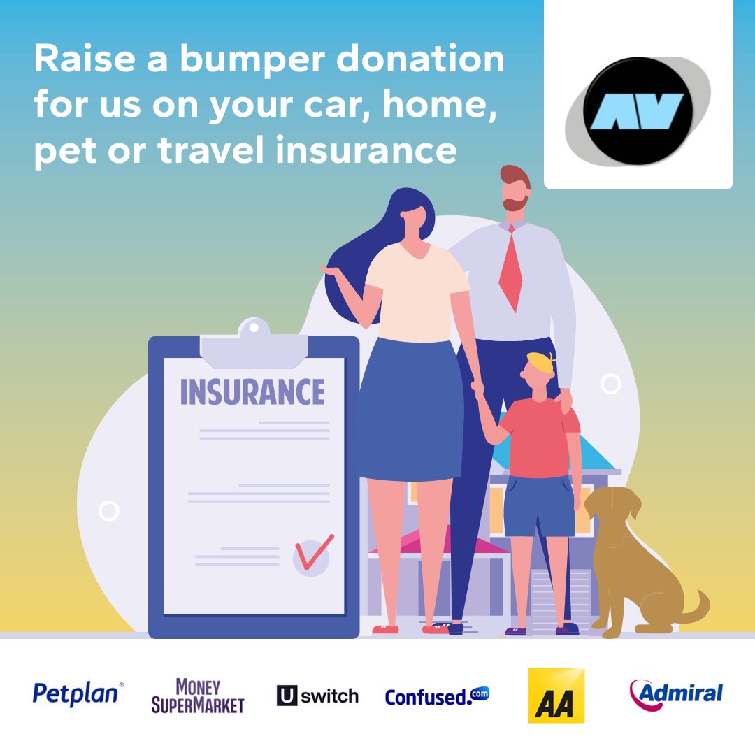 Time to renew that insurance policy? Generate a bumper free donation for us when you use comparison sites or go direct to your preferred insurer with <a href="/giveasyoulive/">Give as you Live 💙❤️💚</a> > giveasyoulive.com/join/alder-val…?