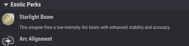 kdavi_01's tweet photo. @Destiny2Team It literally says in the exotic perk that it's supposed to have improved accuracy. Pretty sure it was intended, but y'all let the criers ruin yet another weapon. https://t.co/sgUKfFR89L