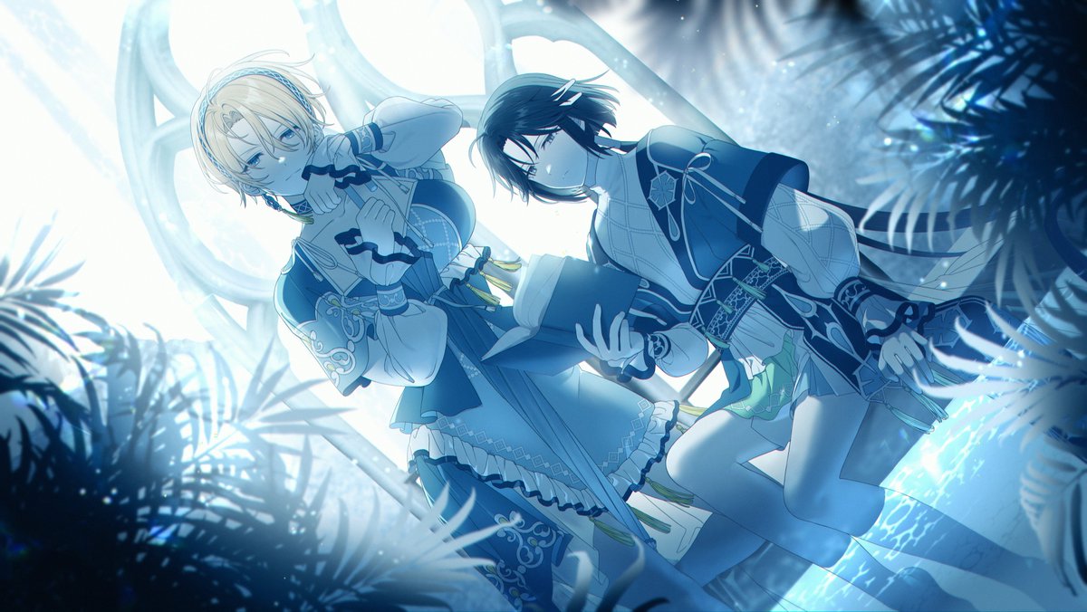 사랑하는 페어의 500일을 기념해 그렸습니다🫶