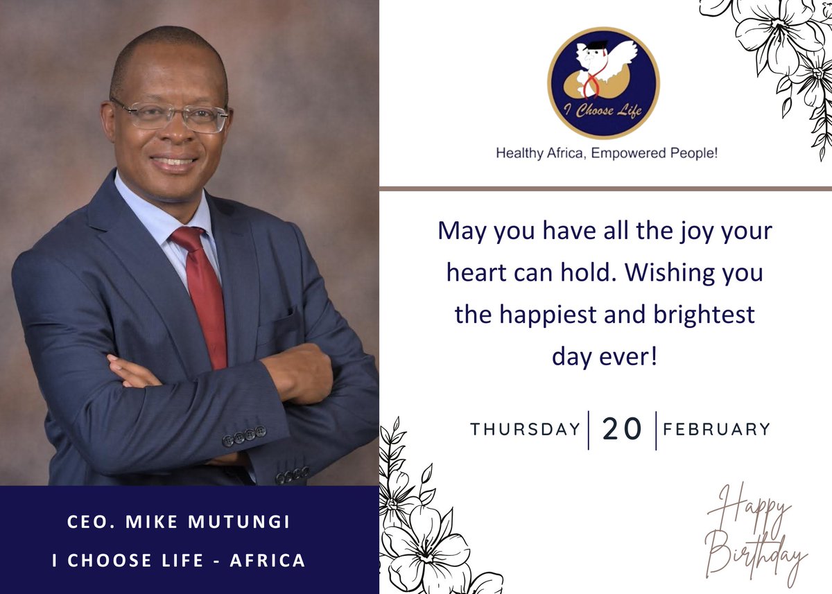 Happy birthday to CEO Mike Mutungi!