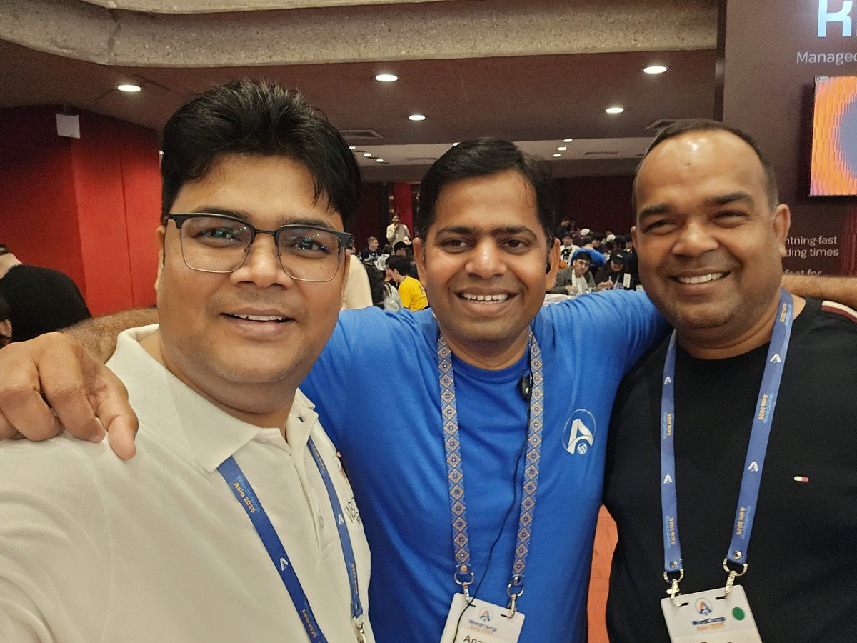 vapvarun's tweet image. Always great to meet familiar faces at #WordCampAsia 2025! 🤝

Connecting, sharing stories, and celebrating the WordPress community together. 💙

#WCAisa2025 #WordPressCommunity #NetworkingVibes