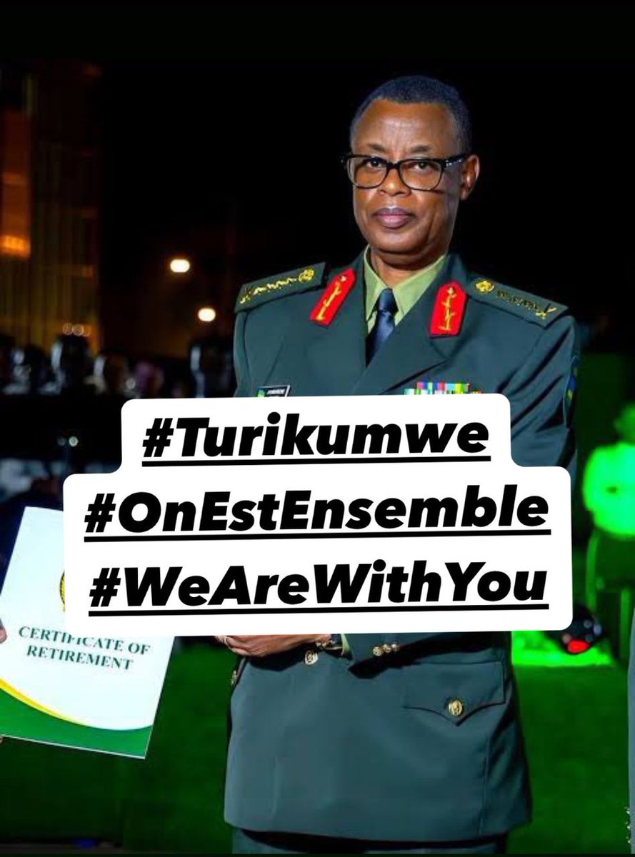 evariste_musoni's tweet photo. "Nous sommes ensemble, quoi qu'ils fassent, rien n'empêchera les Rwandais de t'aimer père." https://t.co/KdOMzbKFaQ