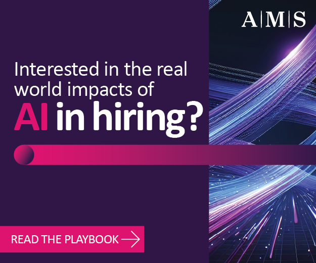 Ready to evolve your hiring process into the future? Download our new playbook, ‘AI in Practice: Exploring Use Cases for Talent Acquisition’: weareams.com/whitepapers/wh… #AI #Tech #HRTech