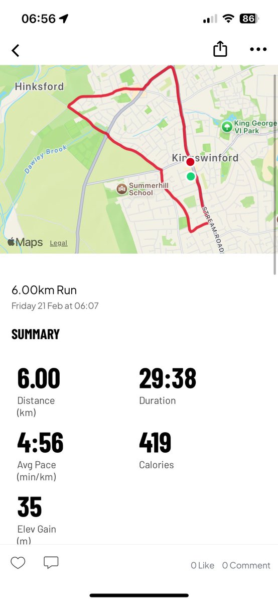 stebaker's tweet image. Wordle in 4 🤓
6km 🏃 (not my quickest but love my Friday run)
Cup of tea waiting ☕️
#happyfriday 
One slight complaint….. bit too warm for running!!!!! Much preferred it earlier in the week ❄️❄️