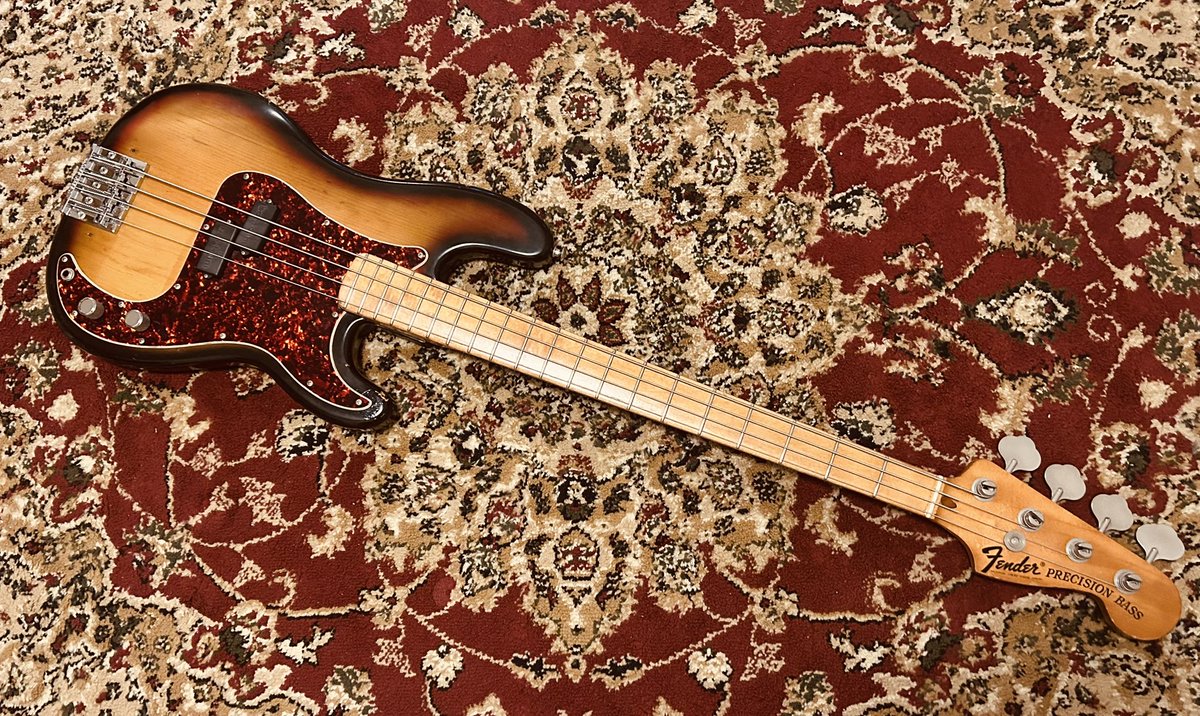 73’s PrecisionBass !!!!
#Fender