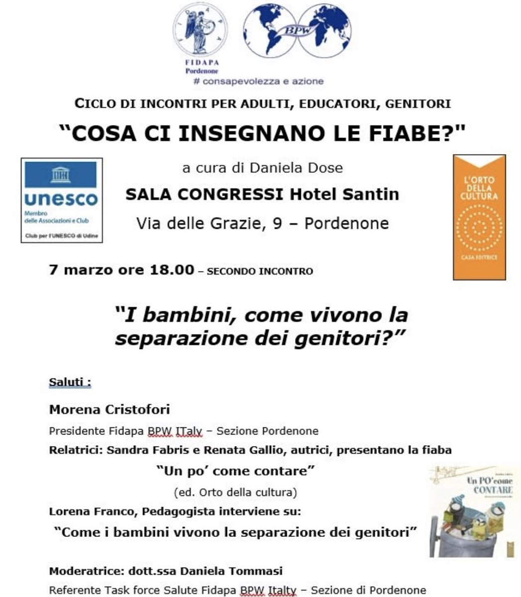 7 marzo ore 18.00.