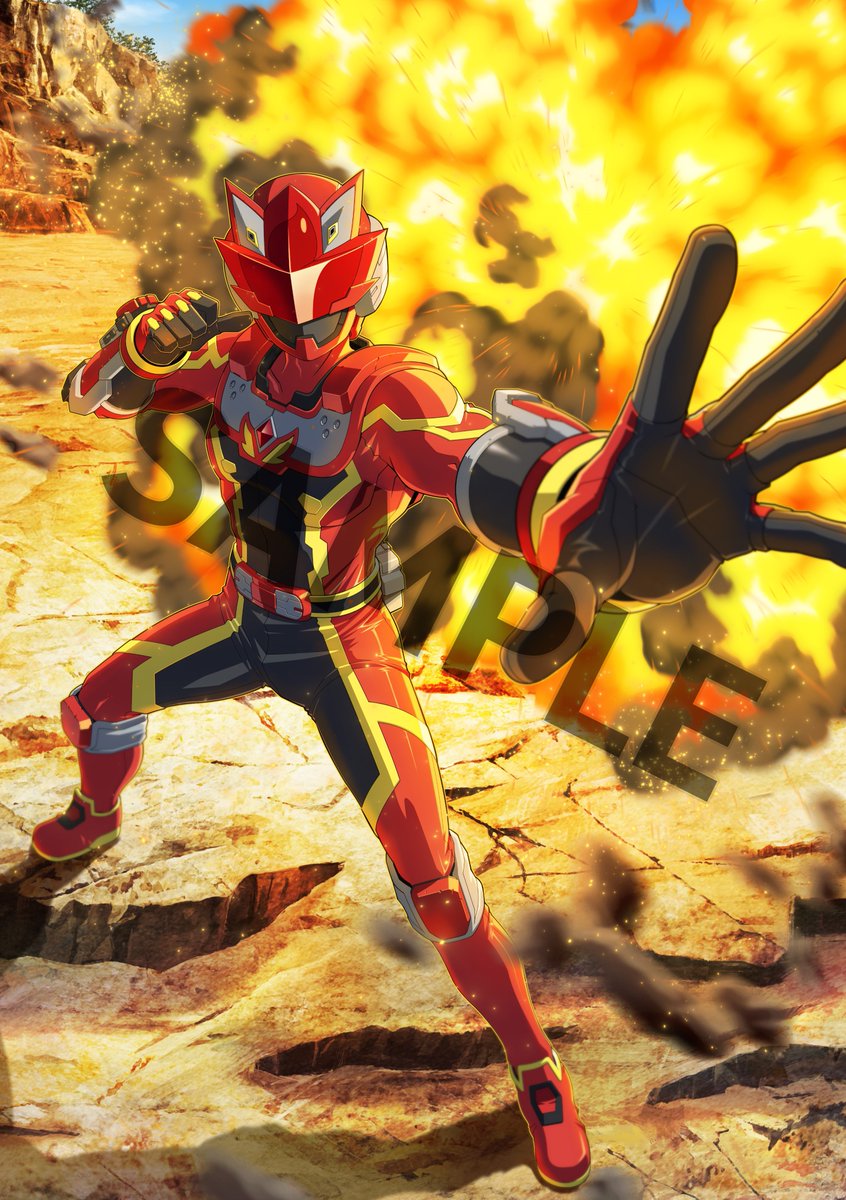 アニメ「戦隊レッド 異世界で冒険者になる」クリアポスター、タペストリーセット アニメ「戦隊レッド 異世界で冒険者になる」クリアポスター