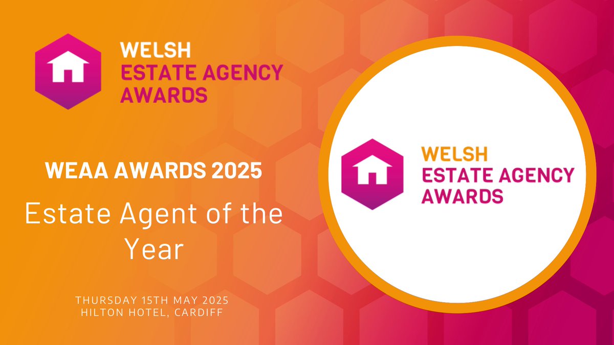 🟢 Are you Estate Agent of the Year?

The Welsh Estate Agency Awards is delighted to announce that applications are open for the inaugural Welsh Estate Agency Awards.

Apply Now!!

To download an application pack go to: weaa.co.uk