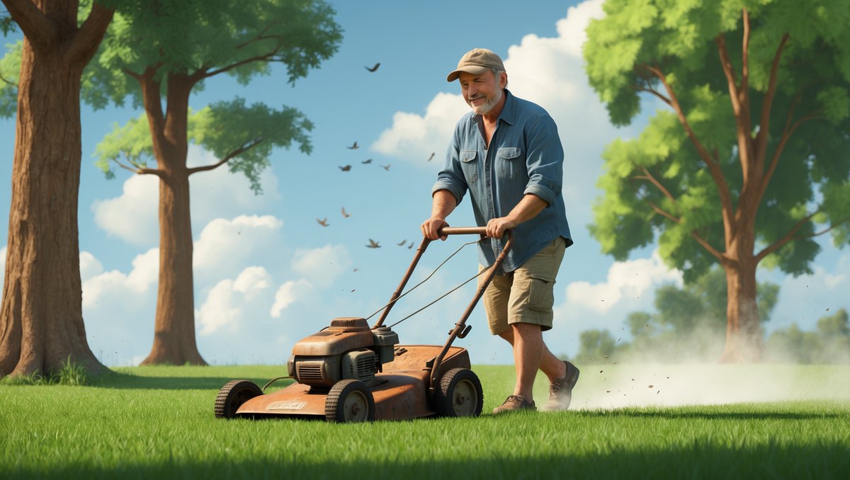 Dating tip: Find someone who looks at you the way dads look at their freshly mowed lawn 😍🌱