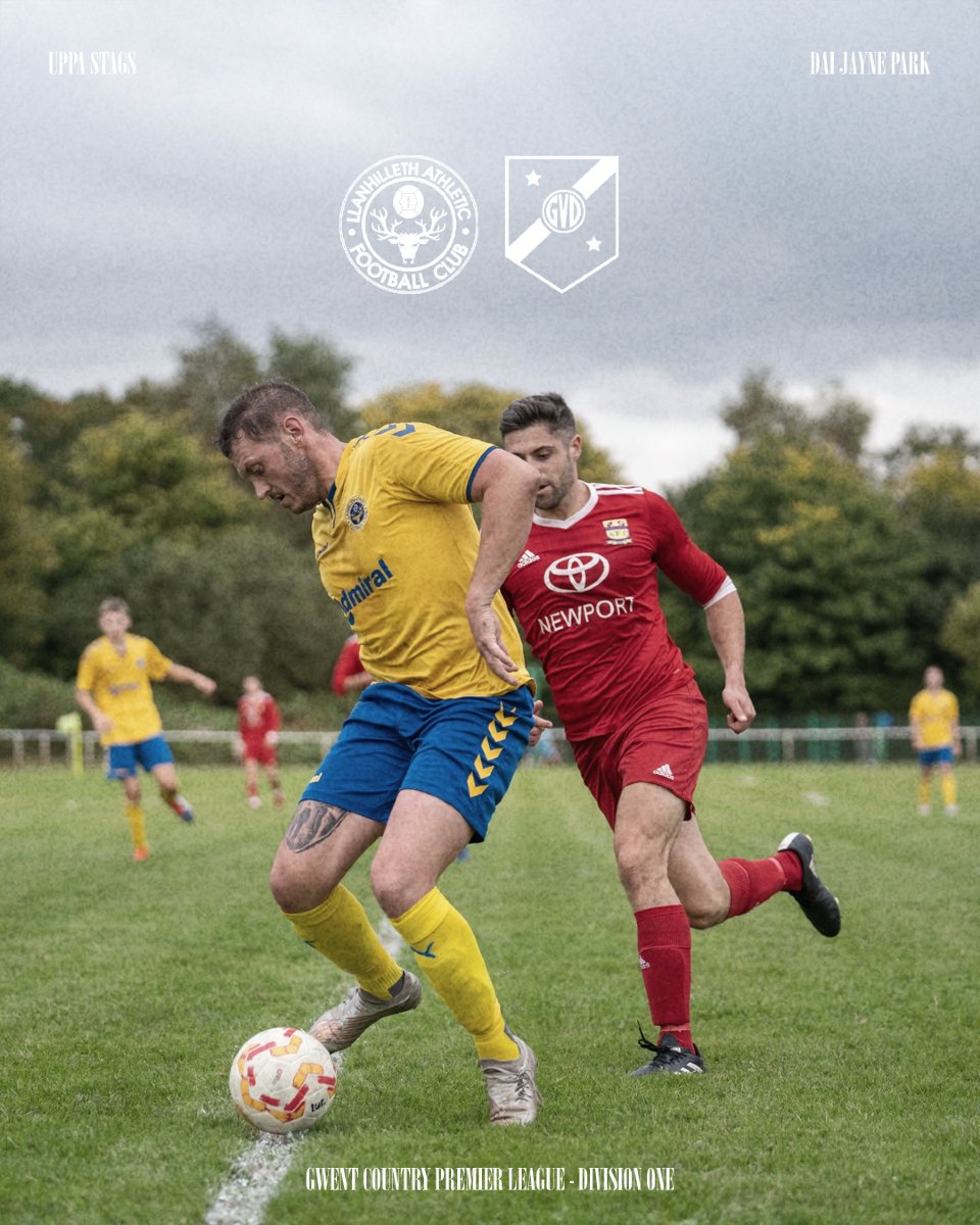 22nd. February. 2pm. 

Llanhilleth are back in action at home this weekend against Graig Villa Dino in the League ⚽

#UppaStags | #LlanArmy