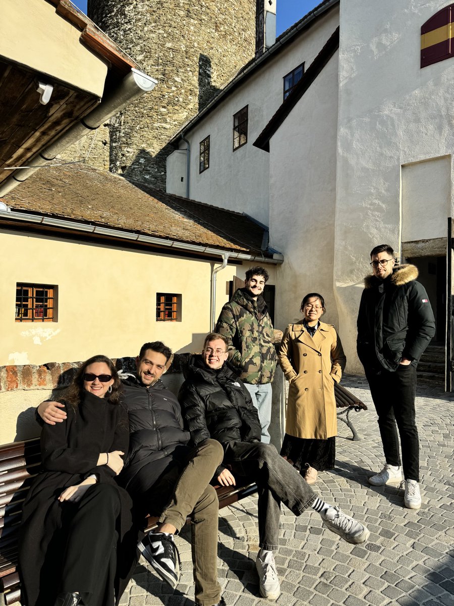 MaulideGroup (@maulidelab) on Twitter photo Second day of the #DoSChem retreat featuring a great talk by <a href="/sabelavegaces/">Sabela Vega Ces</a> about her work that was just accepted and will soon be available in <a href="/JOC_OL/">J Org Chem/Org Lett</a> 🎉 and a visit to a castle!
<a href="/univienna/">Universität Wien</a> <a href="/stem_univie/">University of Vienna STEM</a> #congratulations Second day of the #DoSChem retreat featuring a great talk by <a href="/sabelavegaces/">Sabela Vega Ces</a> about her work that was just accepted and will soon be available in <a href="/JOC_OL/">J Org Chem/Org Lett</a> 🎉 and a visit to a castle!
<a href="/univienna/">Universität Wien</a> <a href="/stem_univie/">University of Vienna STEM</a> #congratulations