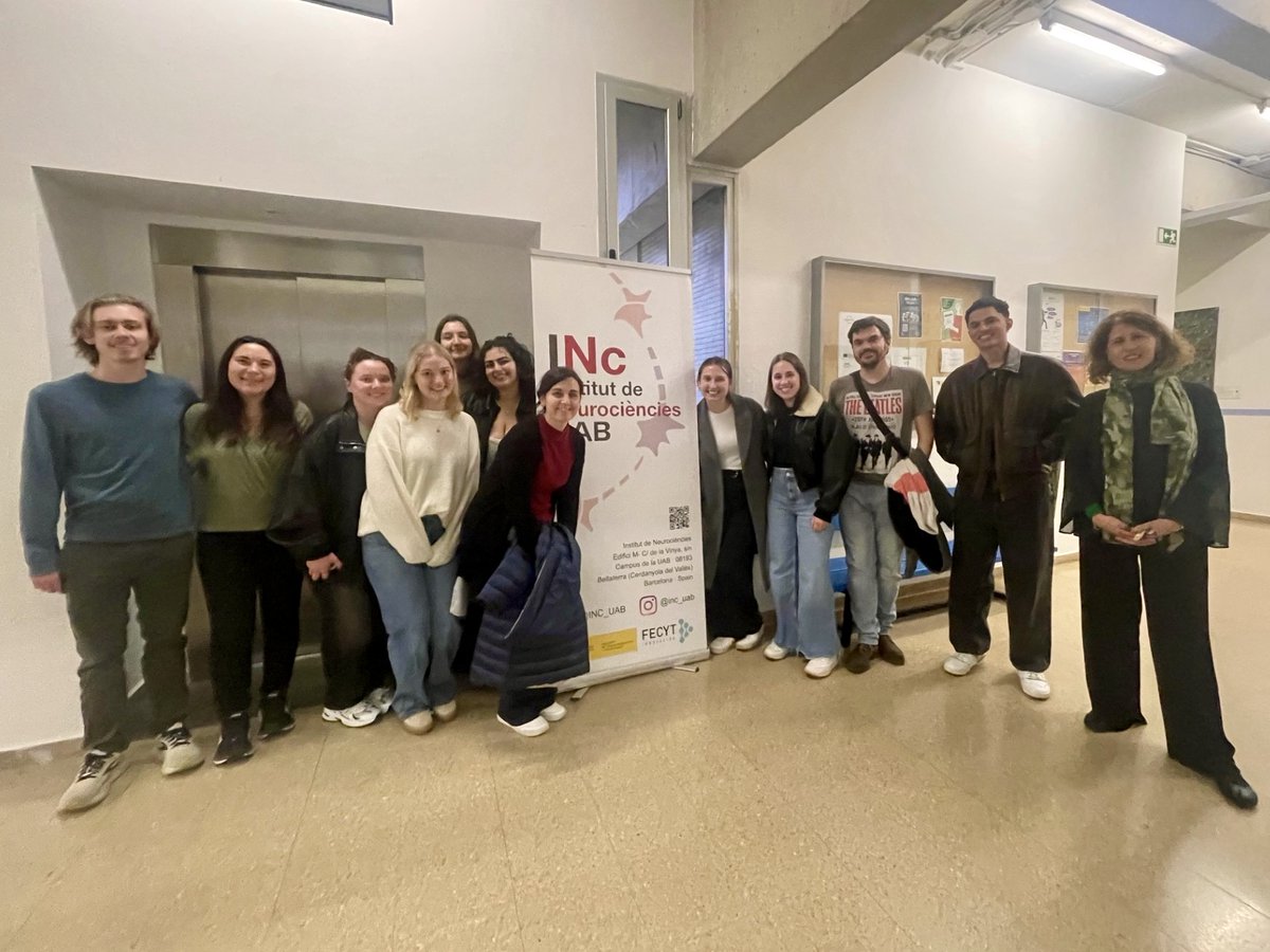 Institut de Neurociències UAB (@inc_uab) on Twitter photo Great visit yesterday from <a href="/WakeForest/">Wake Forest University</a> students to our campus, hosted by Dr. <a href="/RoserNadal/">Roser Nadal</a> (<a href="/LabhumaUAB/">LabHumaUAB</a>). They explored our molecular biology, microscopy, and histology facilities and had the chance to visit the Anderolab and the <a href="/quintanalab/">Quintana Lab</a>. It was a pleasure to meet them! Great visit yesterday from <a href="/WakeForest/">Wake Forest University</a> students to our campus, hosted by Dr. <a href="/RoserNadal/">Roser Nadal</a> (<a href="/LabhumaUAB/">LabHumaUAB</a>). They explored our molecular biology, microscopy, and histology facilities and had the chance to visit the Anderolab and the <a href="/quintanalab/">Quintana Lab</a>. It was a pleasure to meet them!